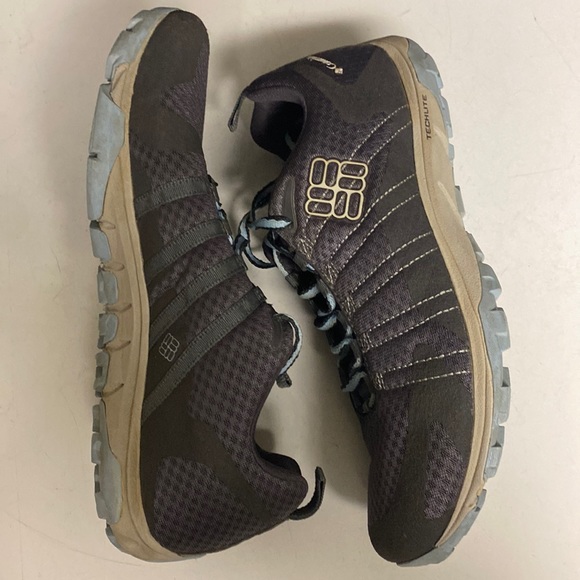 COLUMBIA Techlite Omni Grip Lace Up Sneakers Sz 9 - Picture 7 of 17